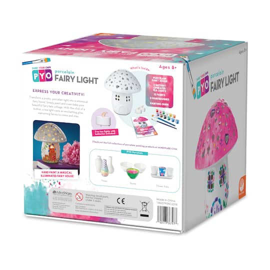 Paint Your Own Porcelain Fairy Light